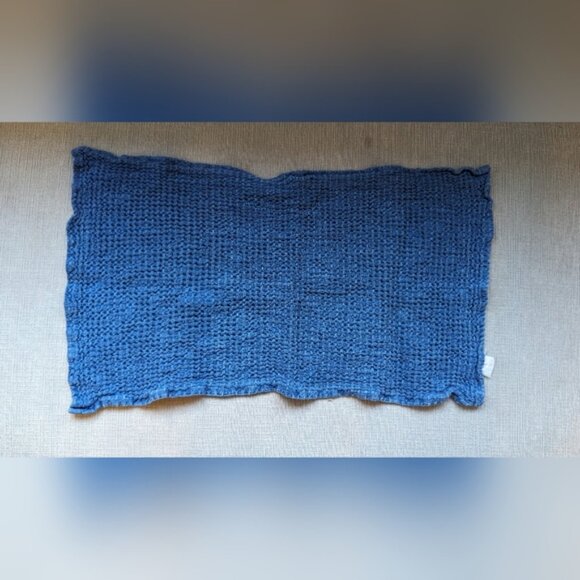 Two Blue Dish Towels - Picture 3 of 4